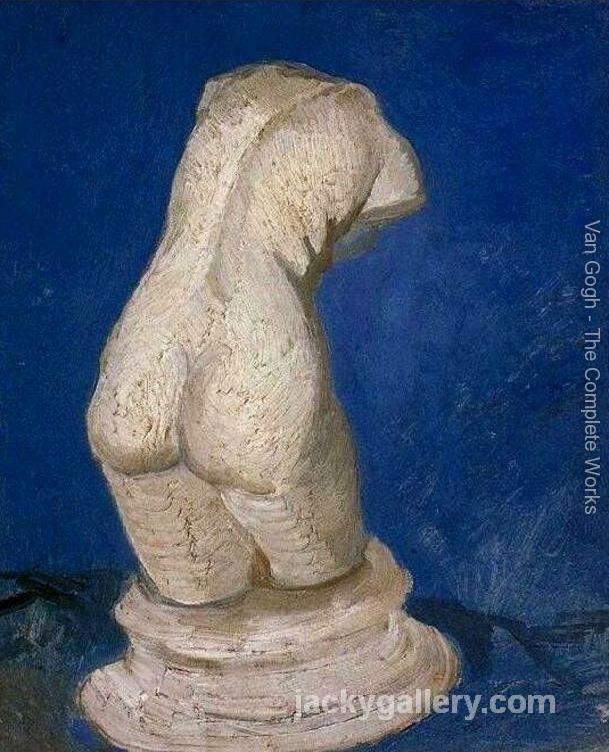 Plaster Statuette Of A Female Torso, Van Gogh painting